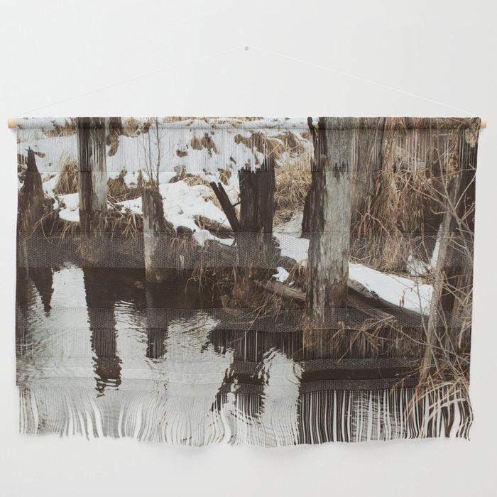 Winter Pond Wall Hanging