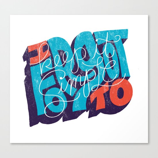 I Forgot to Keep it Simple Canvas Print