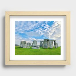 Stonehenge  Recessed Framed Print