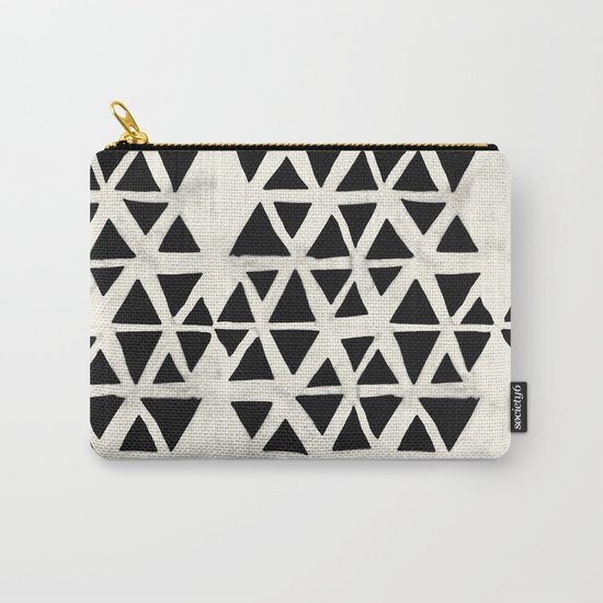 Tribal Geometric Carry-All Pouch
