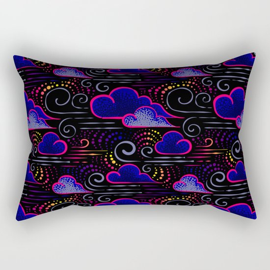 Wind Storm Rectangular Pillow