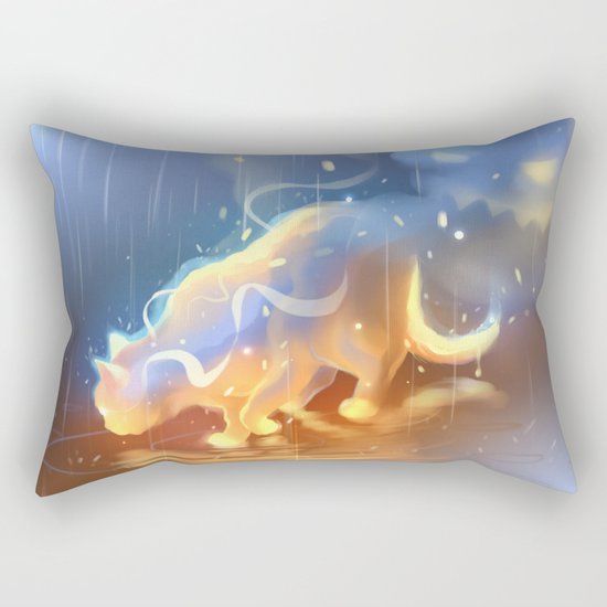 Flame Bound Rectangular Pillow