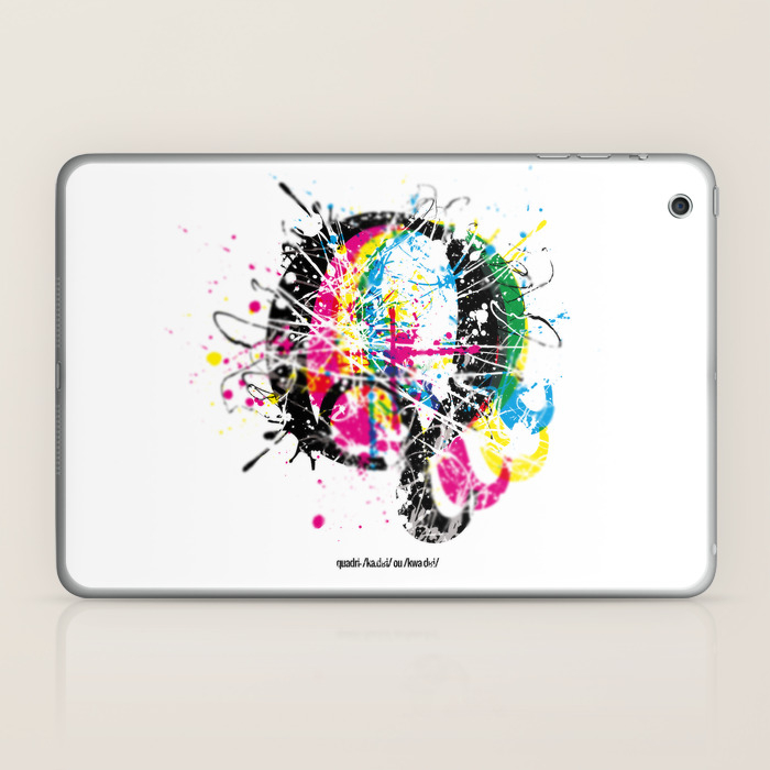 Q Quadri Laptop Ipad Skin By Stephanehuve Society6