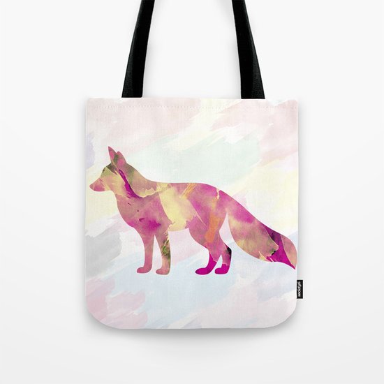 Abstract Fox Tote Bag
