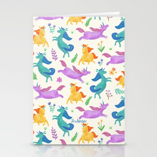 Unicorn Dreams Stationery Cards