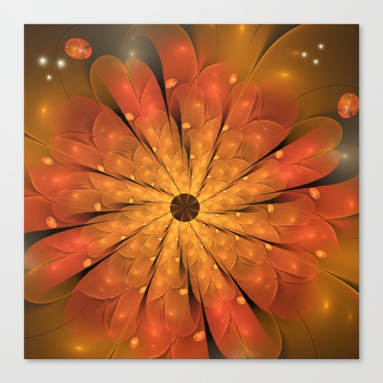 Cosmic Flower Canvas Print