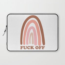 Fuck Off, Funny Quote Laptop Sleeve