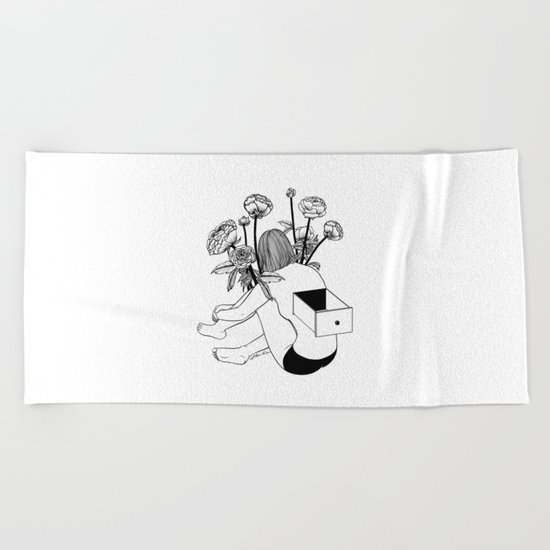 Beautiful Emptiness Beach Towel