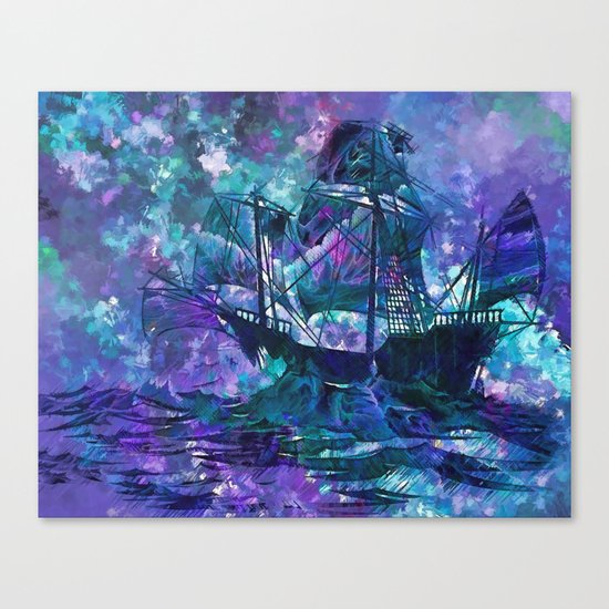 Ghost Ship Canvas Print