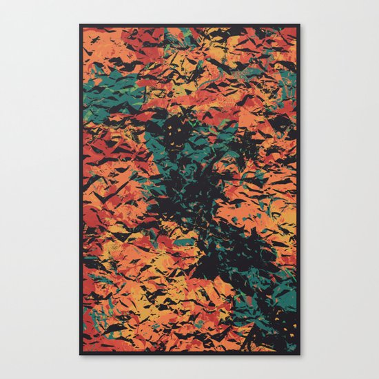 NEVER AGAIN Canvas Print