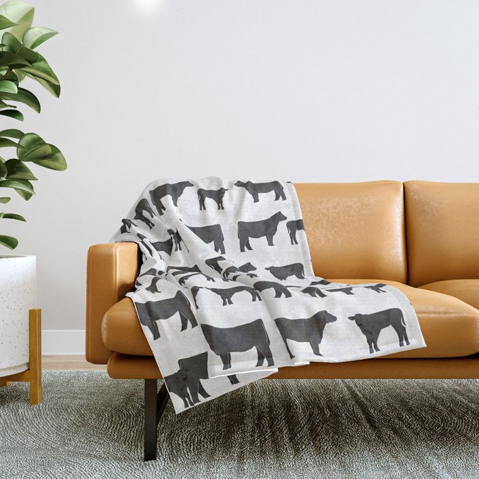 Cow throw 2025 blanket