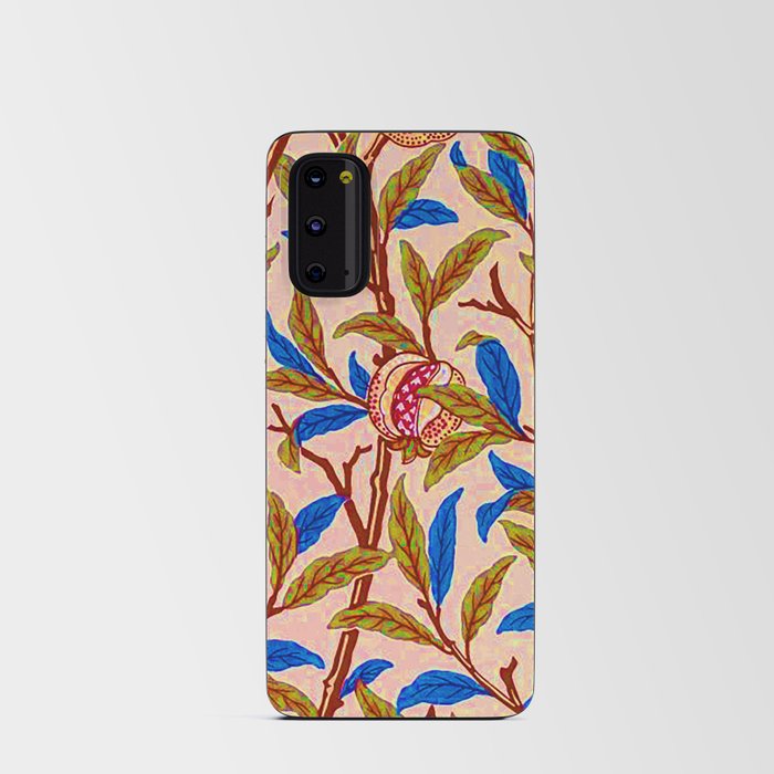 William Morris  Fruit Pattern Victorian Decorative Art Nouveau Botanical Nature Vintage Arts And crafts, Android Card Case