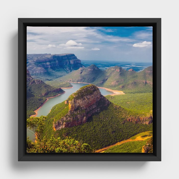South Africa Photography - Beautiful Landscape And Nature Framed Canvas