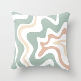 sage throw pillow