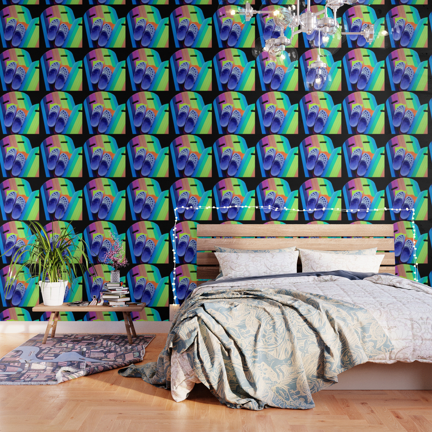 Get Wallpaper Beachy Keen Wallpaper By Oneofacard Society6 For Free