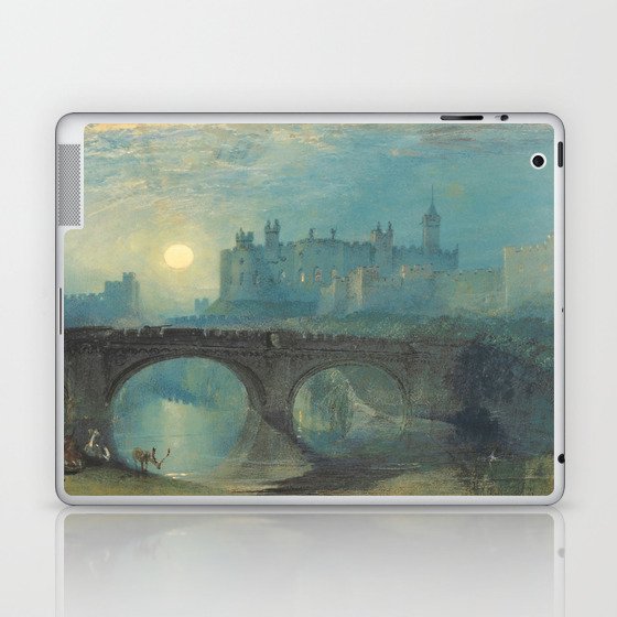 Joseph Mallord William Turner - Alnwick Castle, Northumberland Laptop & iPad Skin