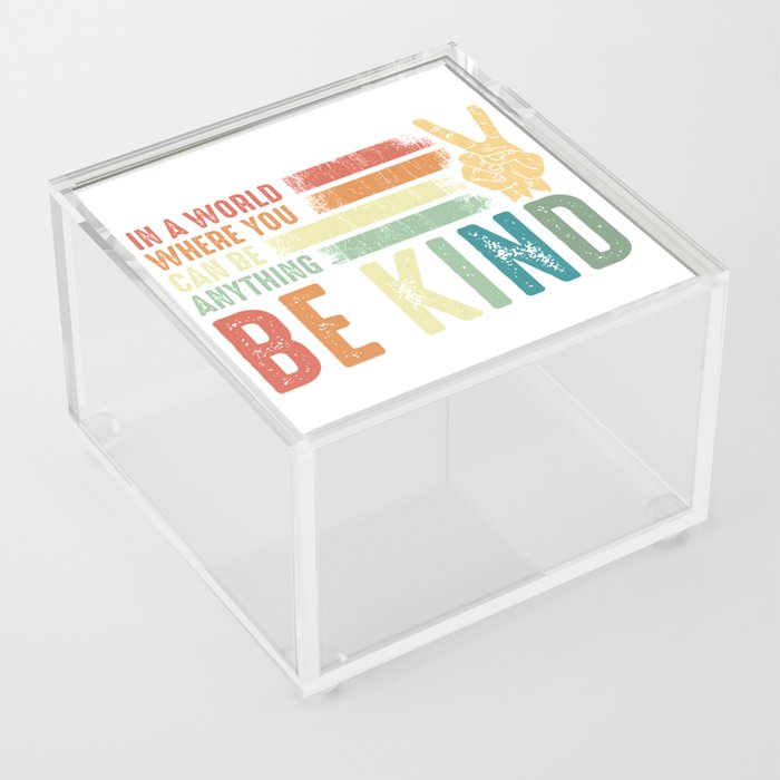 Be Kind Acrylic Box