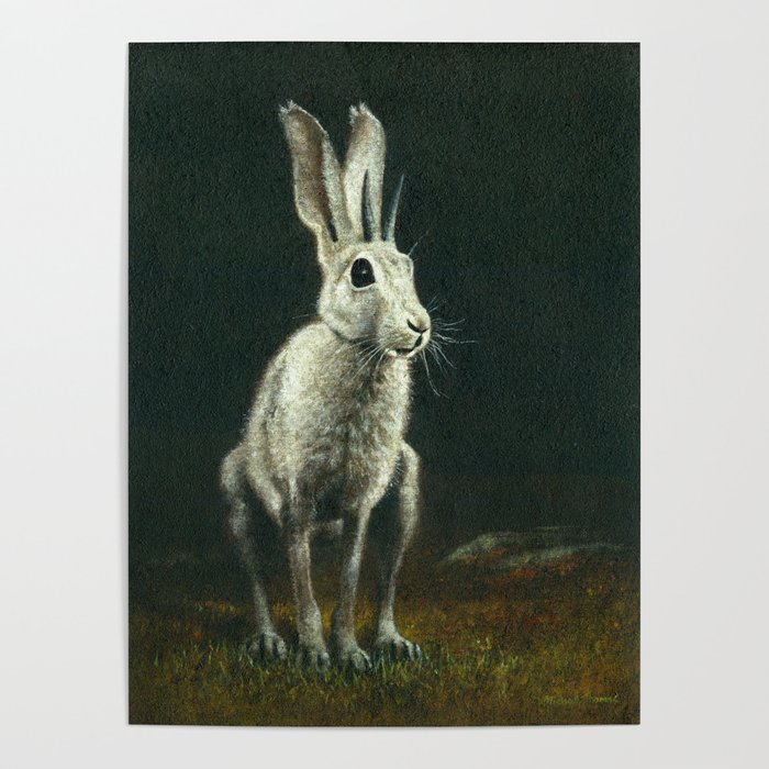 The Horned Hare Of Bodmin Moor Poster