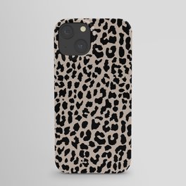 Tan Leopard iPhone Case