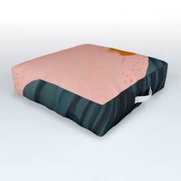 The Sunsets On New Horizons Outdoor Floor Cushion