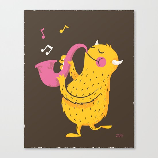 Blues Canvas Print