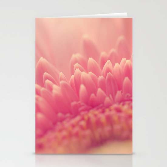 Pink Gerbera Daisy Stationery Cards
