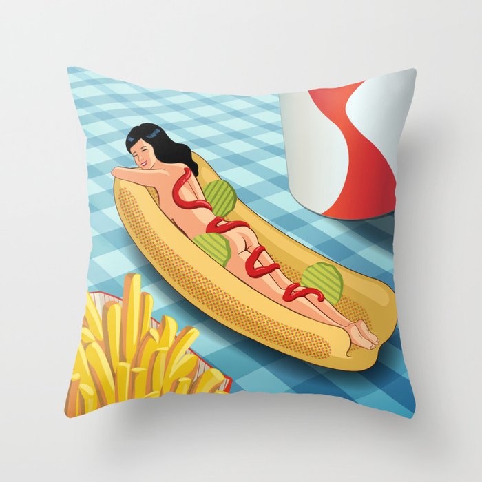 hot dog pillow name