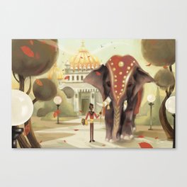 Mysore Memories Canvas Print