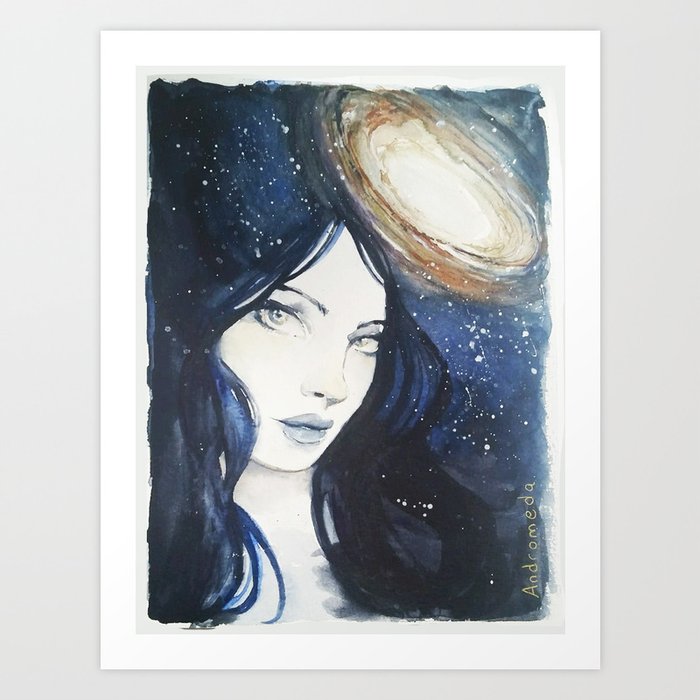Andromeda Art Print