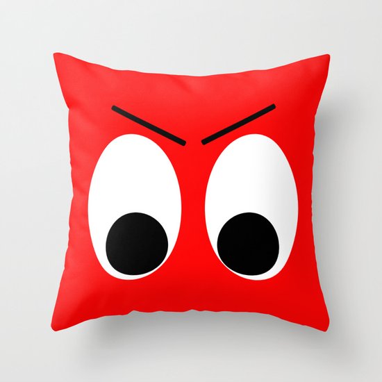 I is Mad Throw Pillow