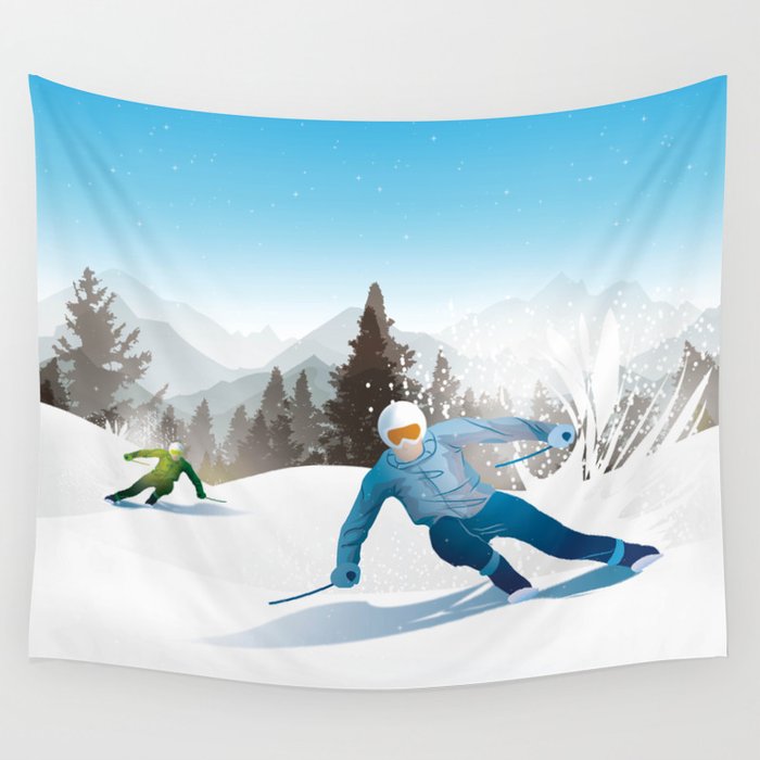 Snowboard tapestry shop