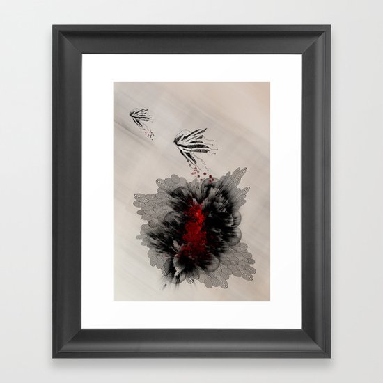 Notre petit trésor! Framed Art Print