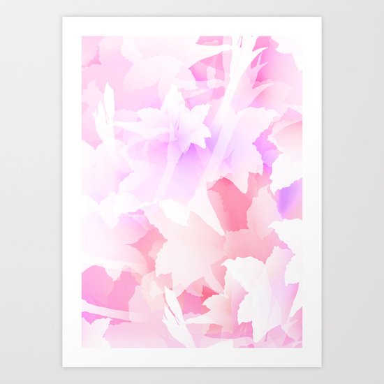 Sweet flowers Art Print