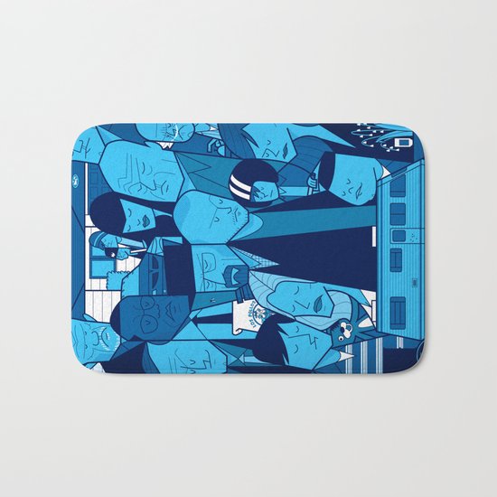 Breaking Bad (blue version) Bath Mat