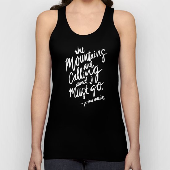 Mountains Calling – Kraft Unisex Tank Top