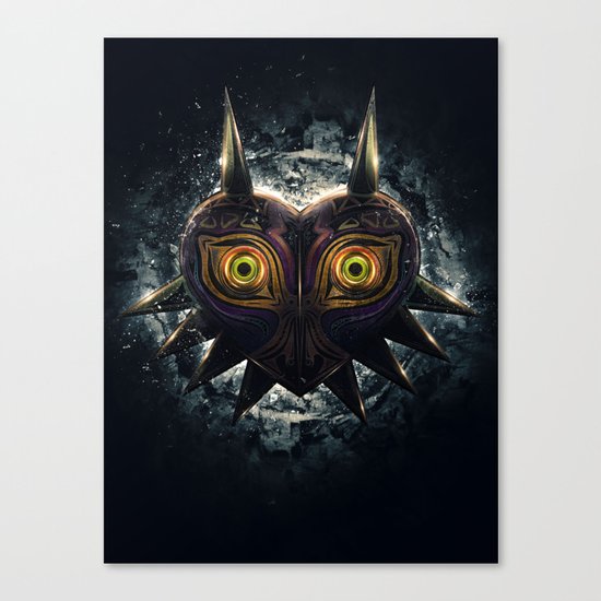 Epic Pure Evil of Majora's Mask Canvas Print