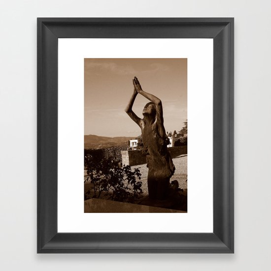 Lifted High Framed Art Print