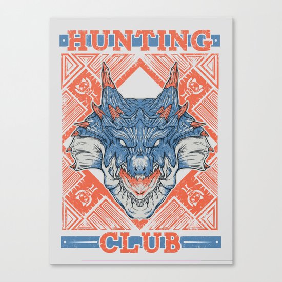 Hunting Club: Lagiacrus Canvas Print