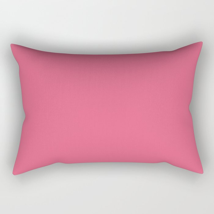 Coral Bells Pink Rectangular Pillow