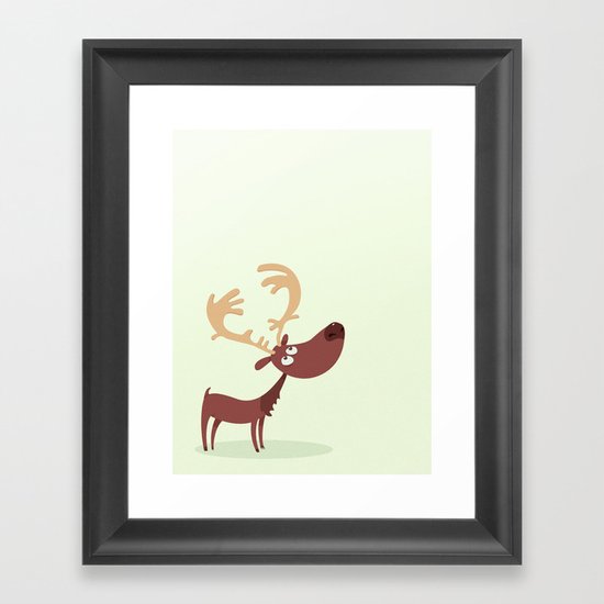 Moose Framed Art Print