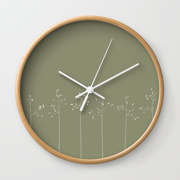 FLORA V-III-X Wall Clock