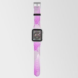 Delicate Feathers (pink on pink) Apple Watch Band