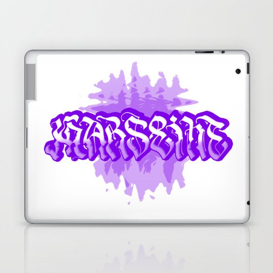 Purple Marseille Laptop & iPad Skin