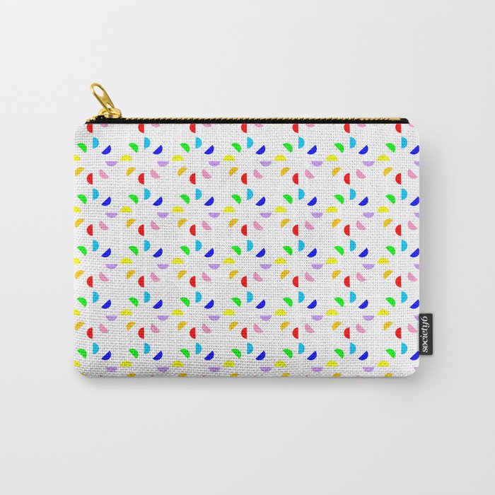 Circle and abstraction 12- multicolor, abstract,geometric,geometrical,circle,sphere Carry-All Pouch