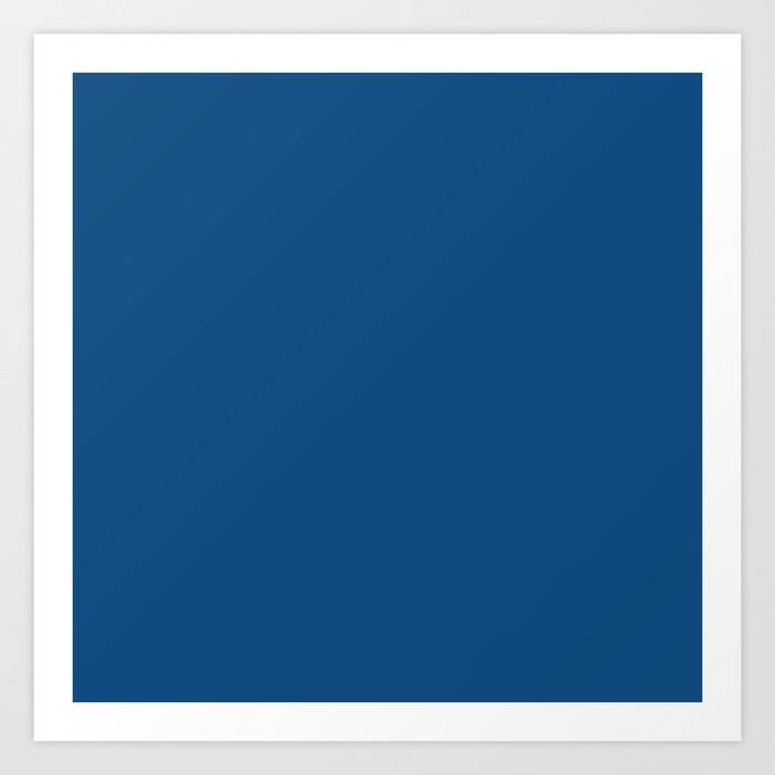 Classic Blue Pantone Color of the Year Art Print