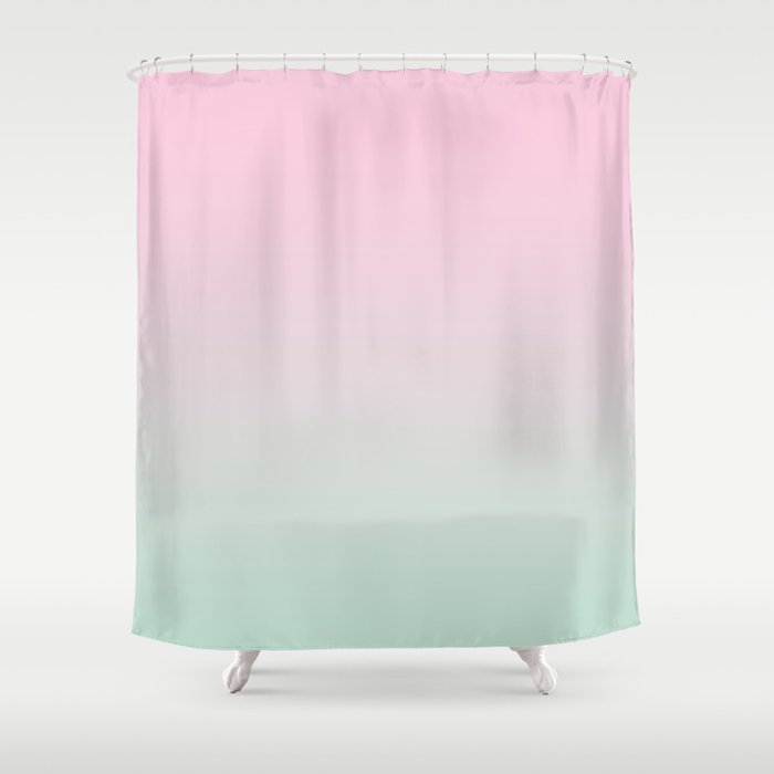 Keelee Ombre Pastels Minimal Canvas Art Painting Sunset Nursery Baby Room Shower Curtain By Charlottewinter Keelee Ombre Pastels Minimal Canvas Art Painting Sunset Nursery Baby Room Shower Curtain By Charlottewinter