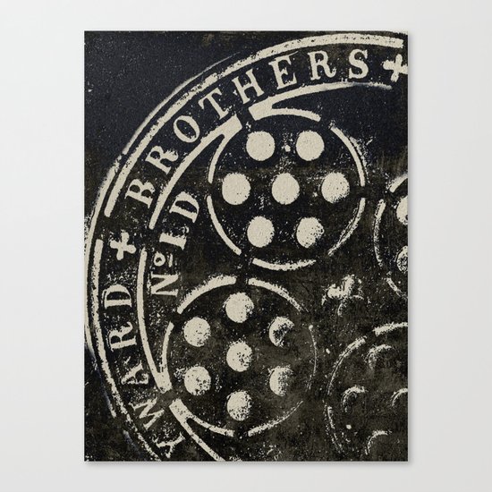 Manhole Cover 2 Canvas Print