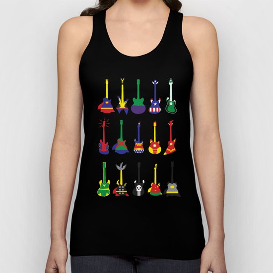 Guitar Heroes Unisex Tank Top