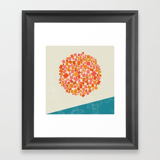 Gold Dust Framed Art Print