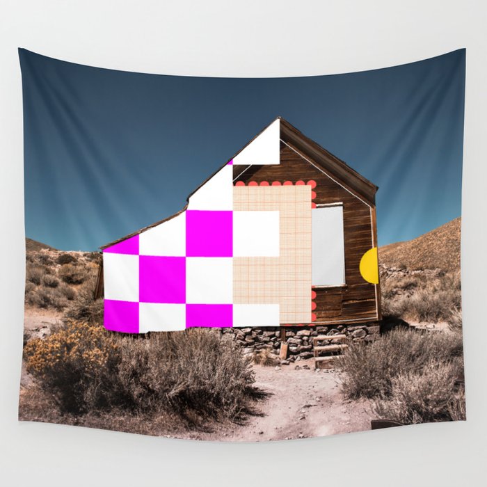 abstract house dream 8a Wall Tapestry